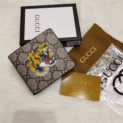 portafoglio gucci tigre|gucci tiger accessories.